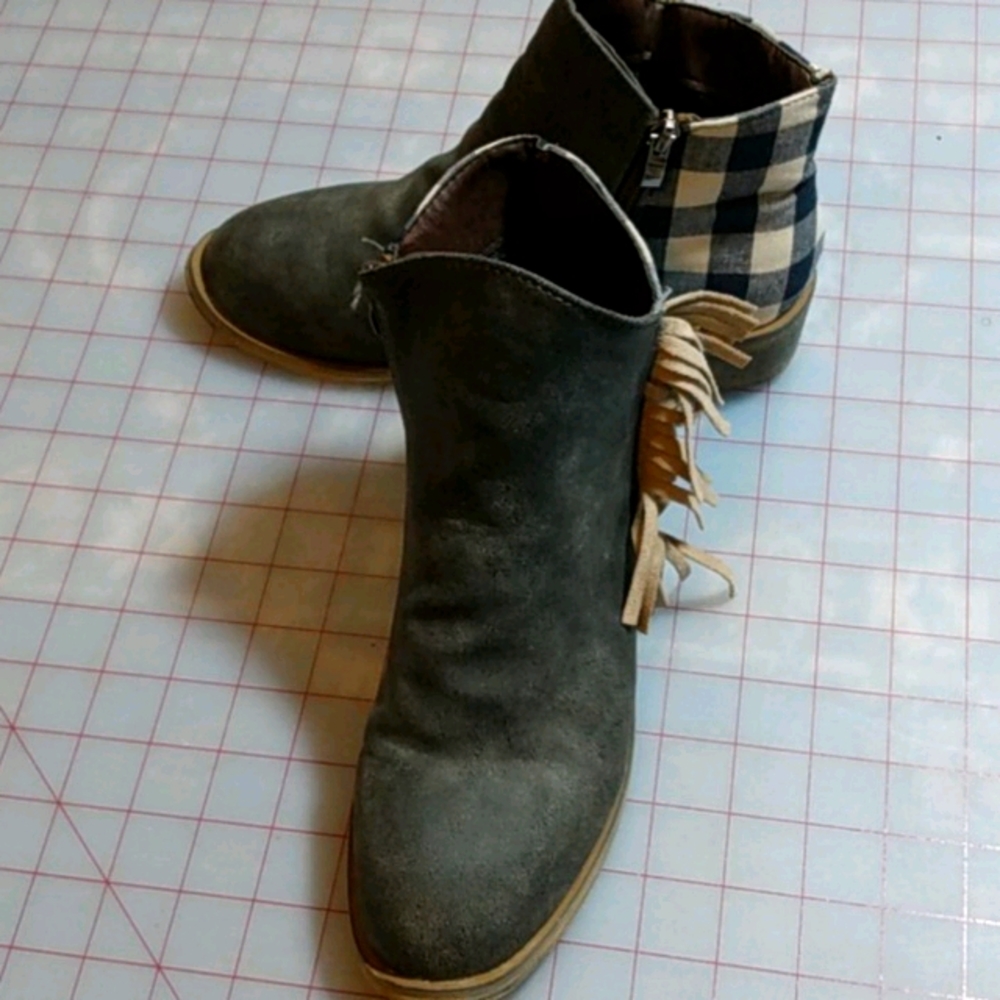 Boho ankle boots